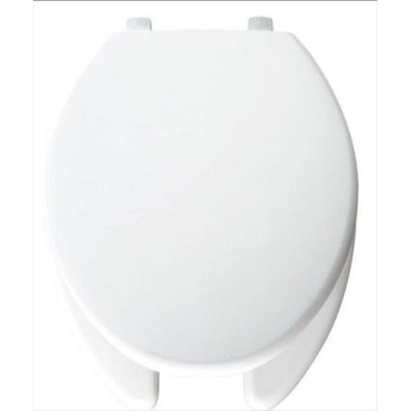 Church Seat Church Seat 7850TDG 000 STA-TITE Elongated Open Front Toilet Seat in White 7850TDG 000